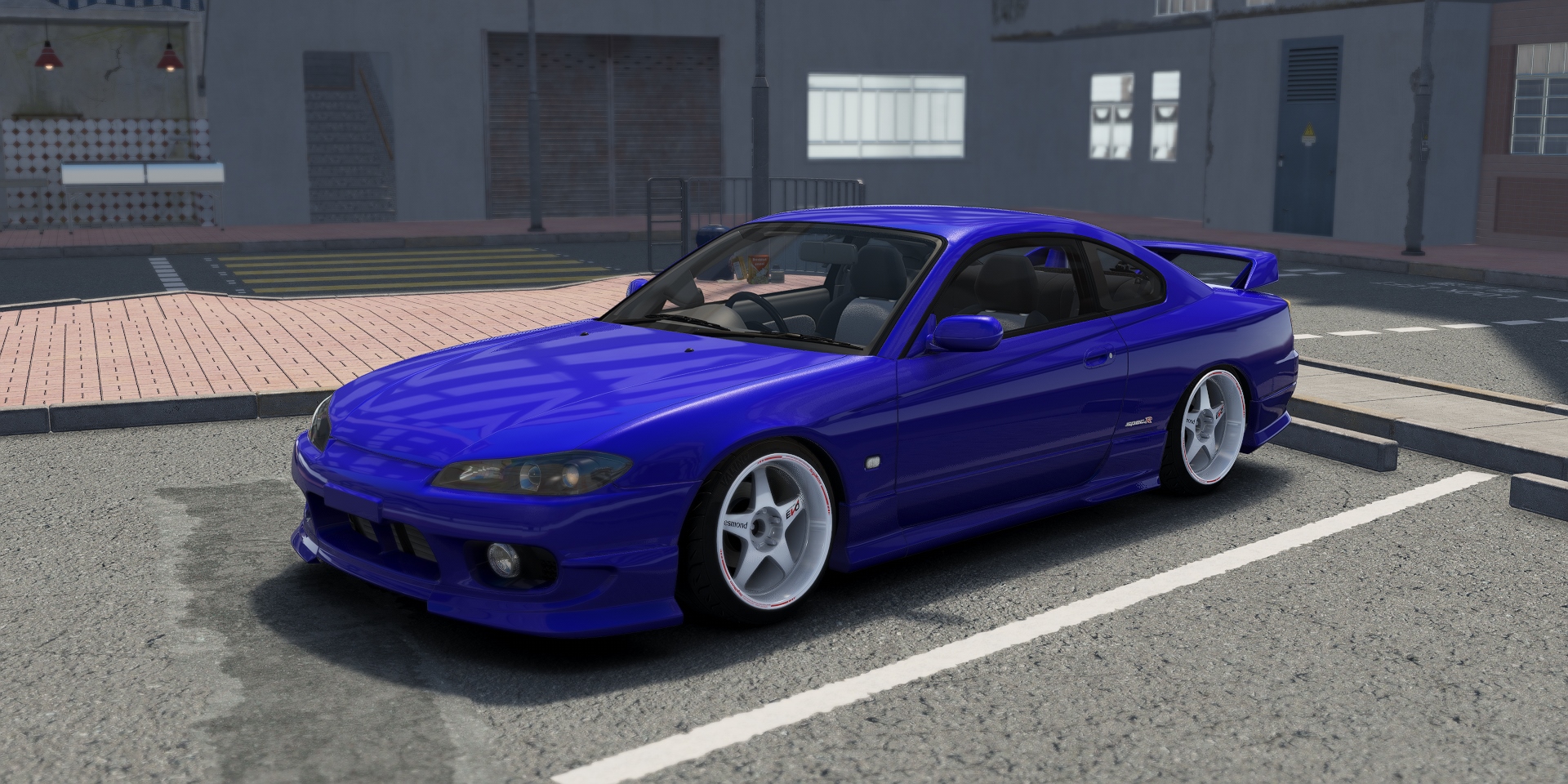 DWG Nissan Silvia S15 Spec-R V-Aero, skin Blue