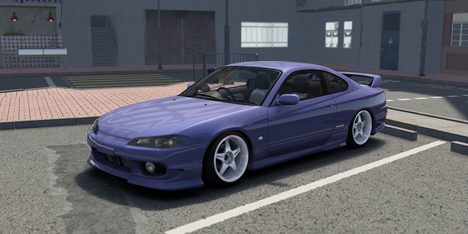 DWG Nissan Silvia S15 Spec-R V-Aero, skin Mediterranean_Blue