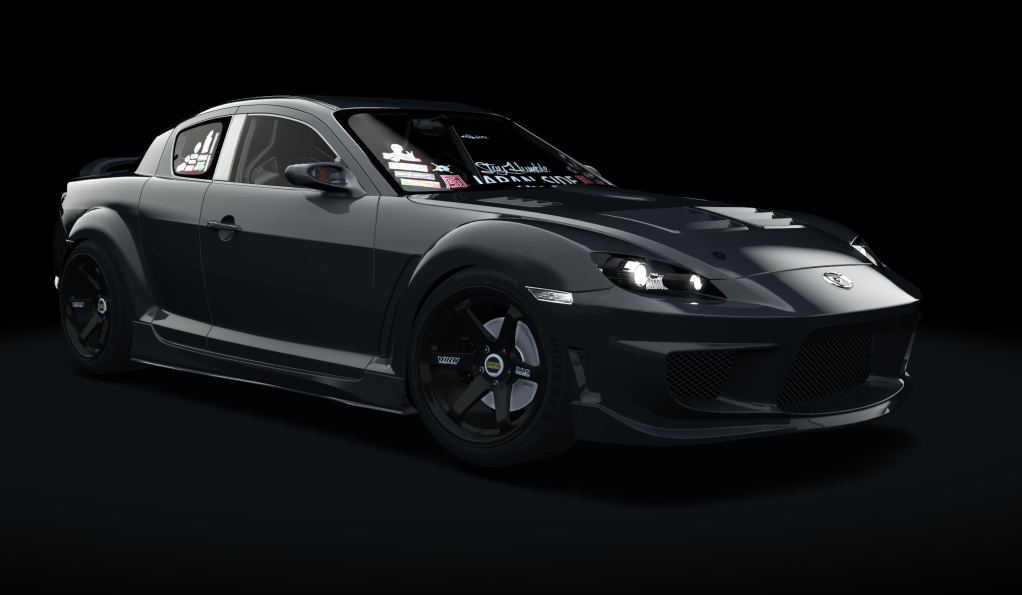 風 J-SiDE Mazda RX-8 (Street), skin Gray