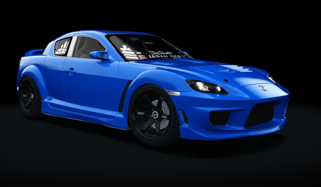 風 J-SiDE Mazda RX-8 (Street), skin Spirit Blue