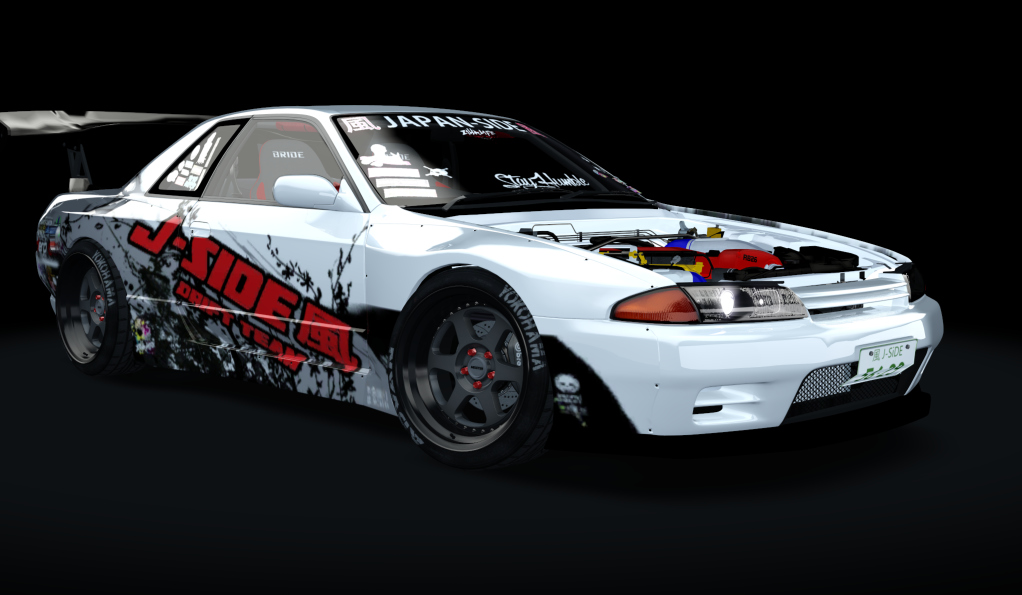 風 J-SiDE Nissan R32GTRB (Street), skin J-Side 2