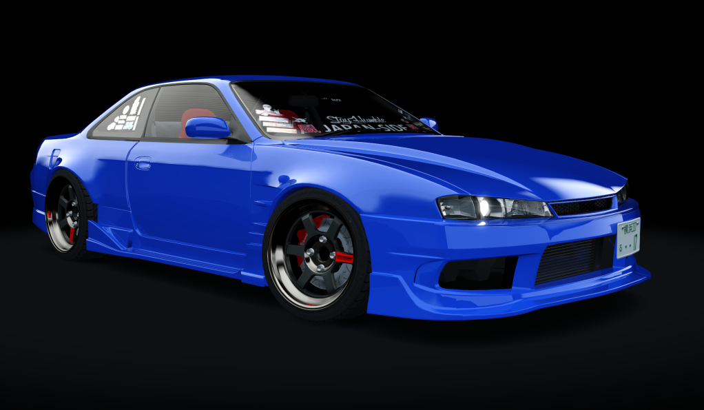 風 J-SiDE Nissan Silvia S14 Kouki (Street), skin Championship_Blue