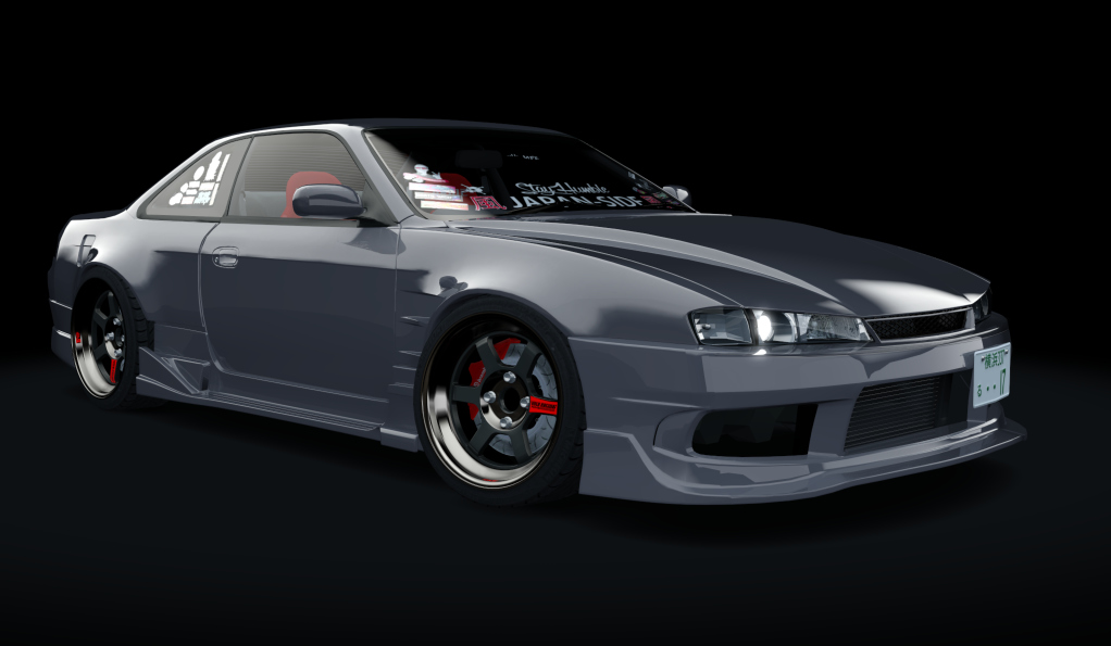 風 J-SiDE Nissan Silvia S14 Kouki (Street), skin Dark_Grey