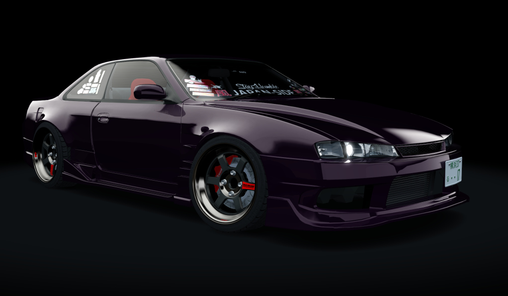 風 J-SiDE Nissan Silvia S14 Kouki (Street), skin Midnight_Purple