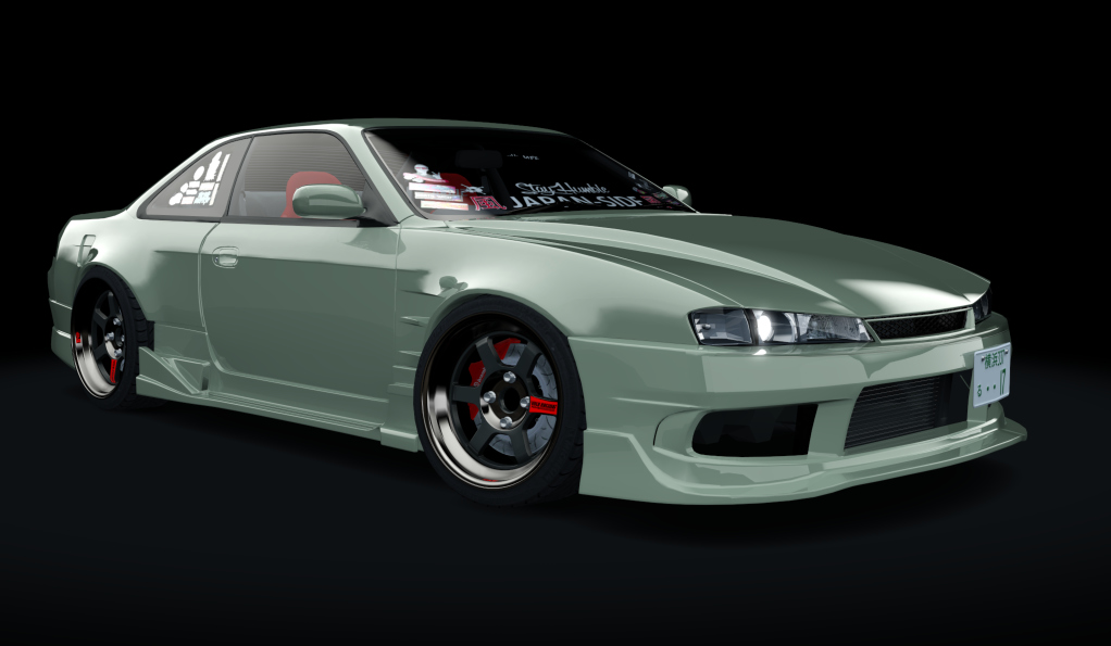 風 J-SiDE Nissan Silvia S14 Kouki (Street), skin Millennium_Jade