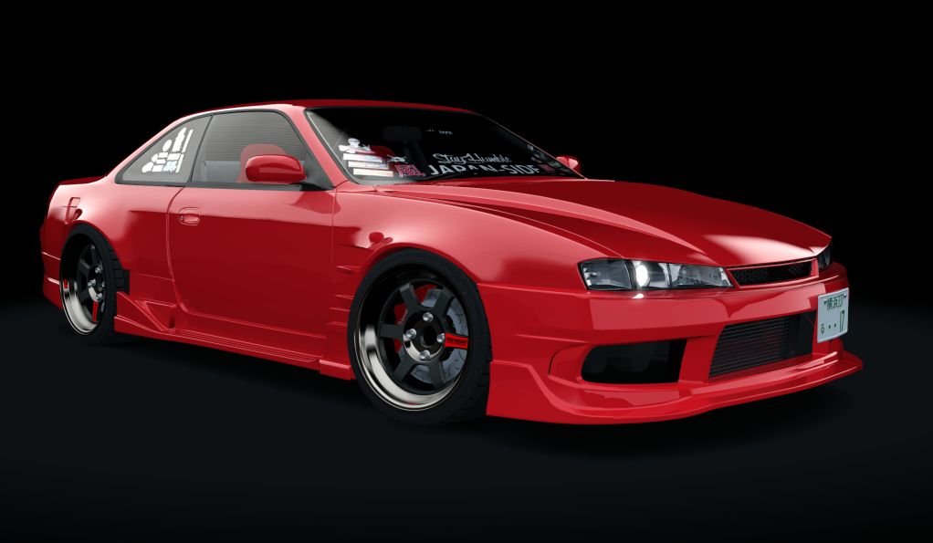 風 J-SiDE Nissan Silvia S14 Kouki (Street), skin Nismo_Red