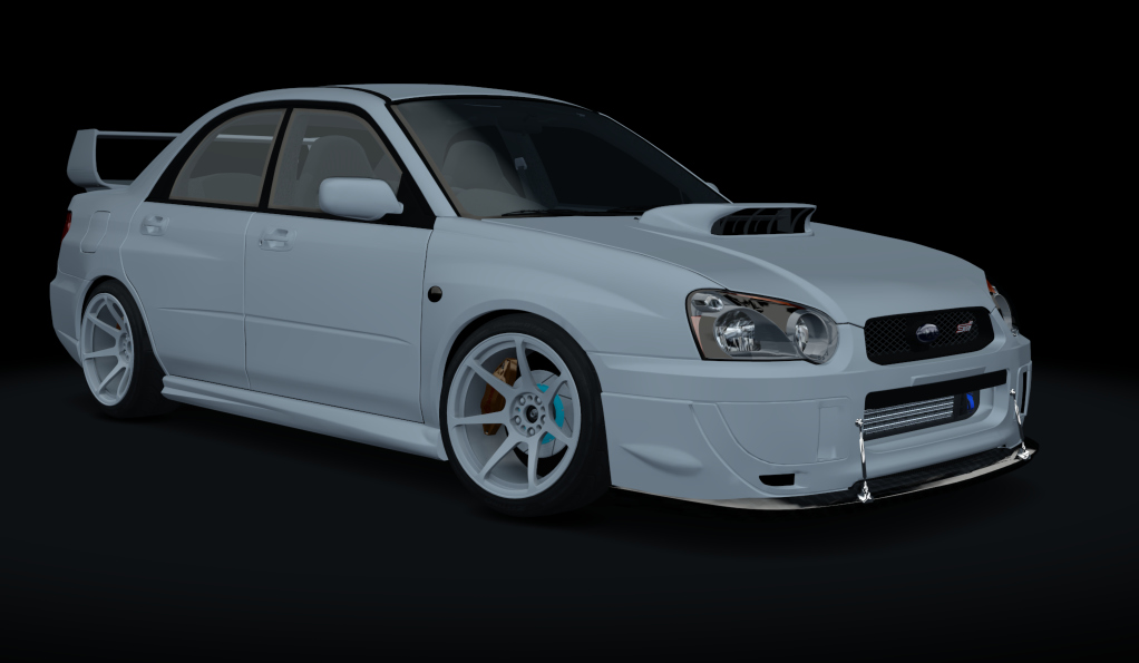 風 J-SiDE Subaru Wrx (Street), skin grey_matte