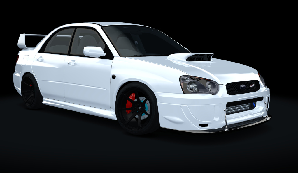 風 J-SiDE Subaru Wrx (Street), skin white