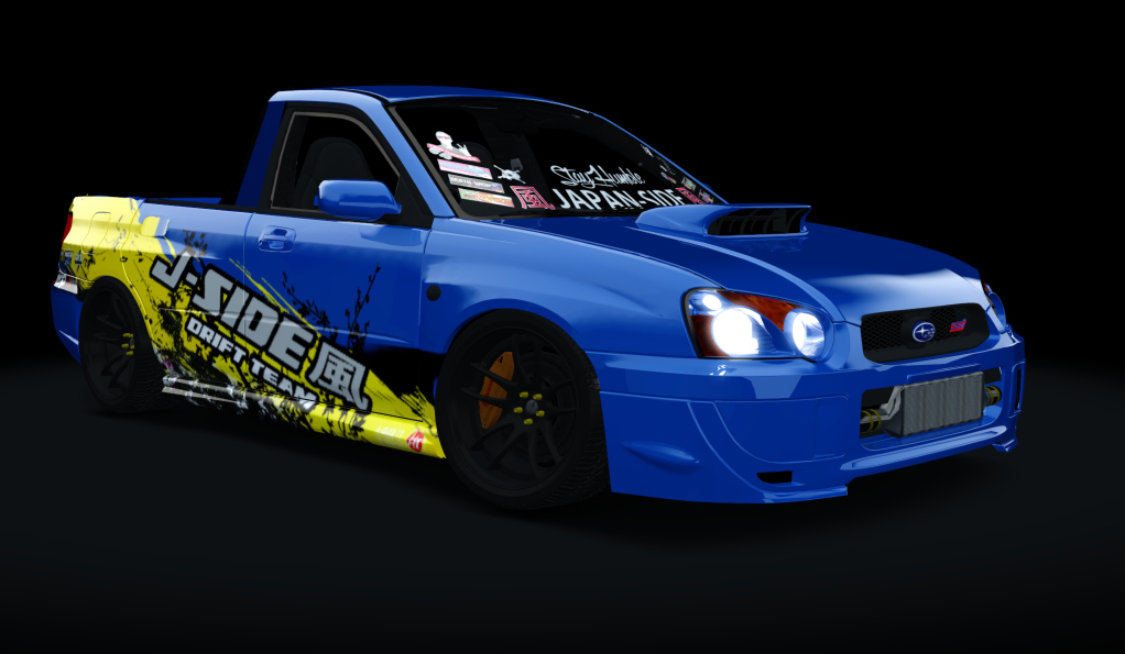 風 J-SiDE Subaru Wrx Ute (Street), skin J-Side