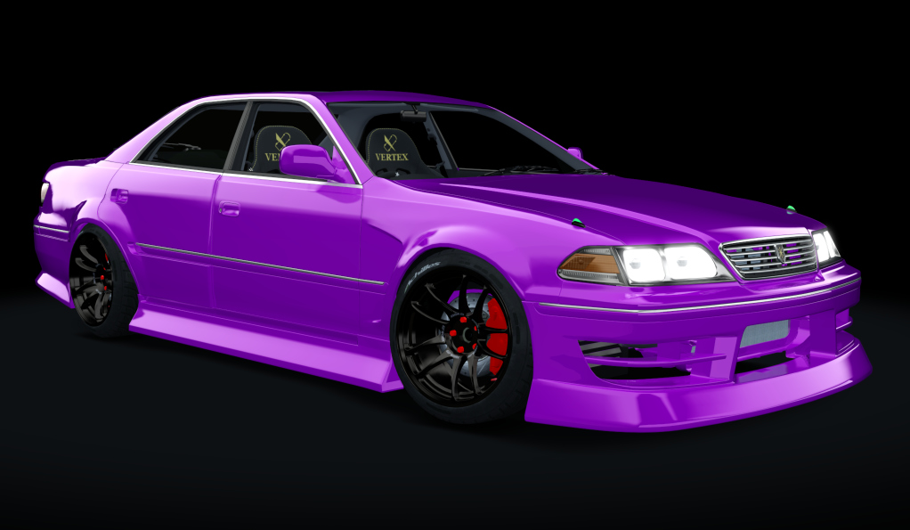 風 J-SiDE Toyota JZX100 MK2 (Street), skin Purple