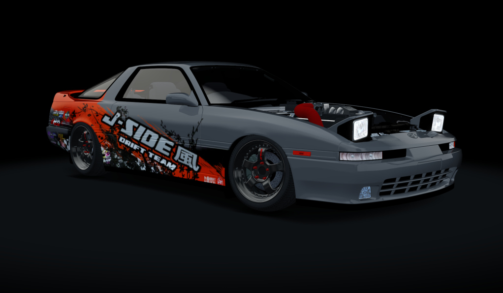 風 J-SiDE Toyota Supra A70 (Street), skin J-SiDE