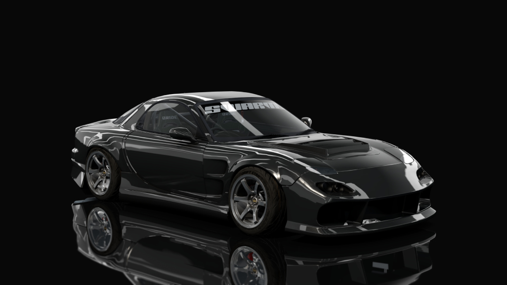 SWARM || Delta FD Rx7, skin brilliant black
