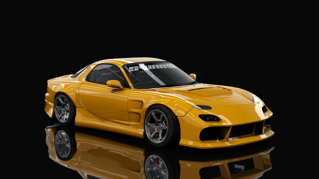 SWARM || Delta FD Rx7, skin pure white