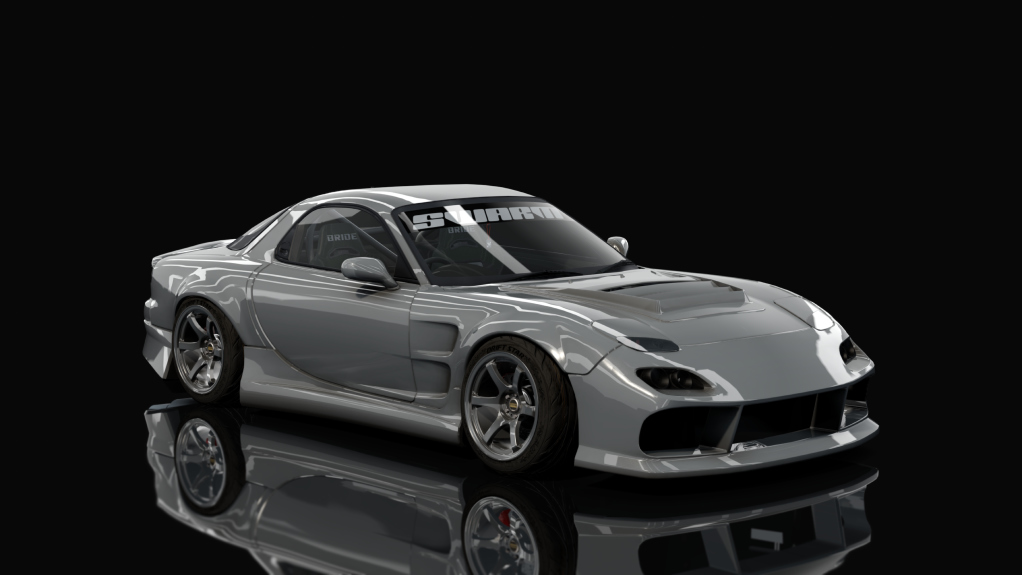 SWARM || Delta FD Rx7, skin titanium grey