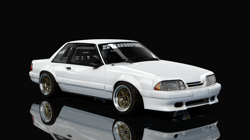 SWARM || LHD Foxtrot Foxbody, skin Vibrant_White