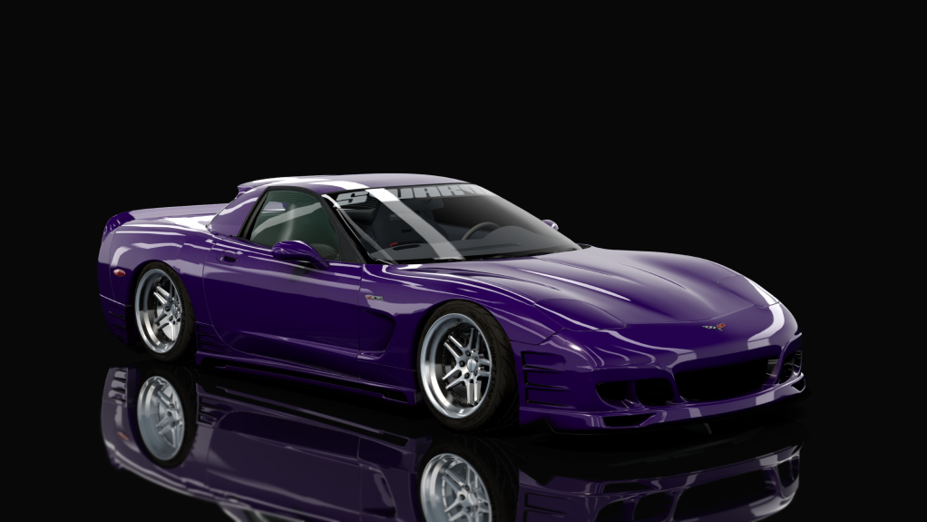 SWARM || LHD Victor C5 Z06, skin Purple