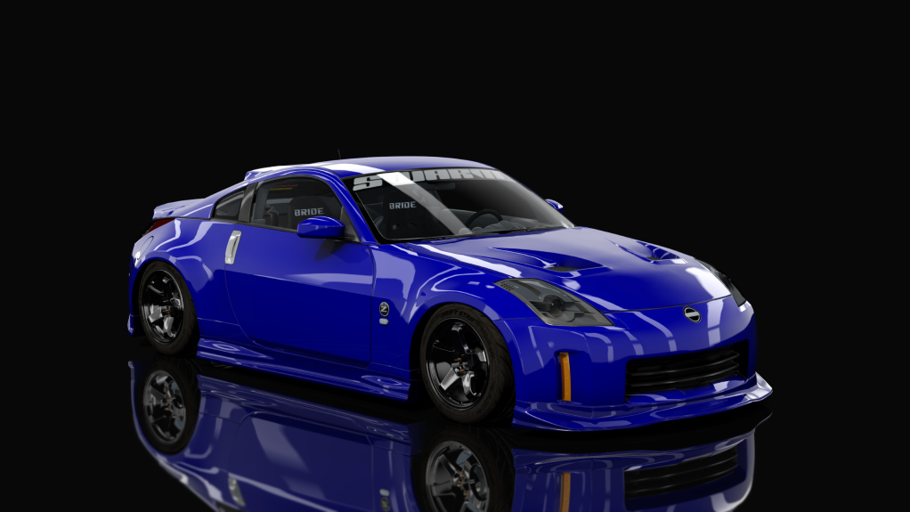 SWARM || LHD Zulu 350Z, skin Blue