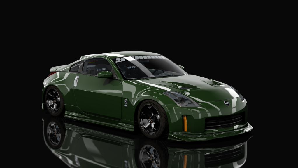 SWARM || LHD Zulu 350Z, skin Green