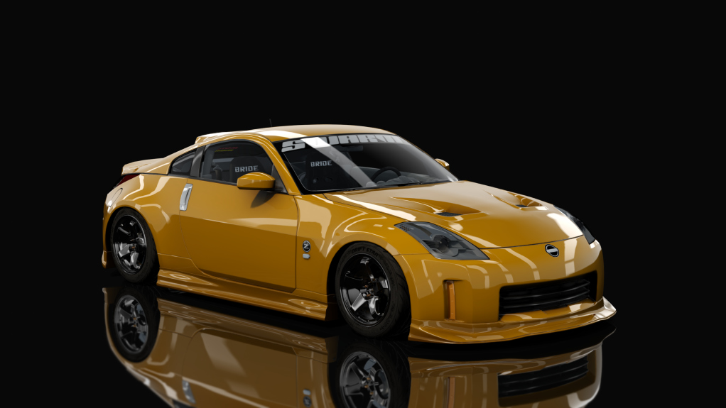 SWARM || LHD Zulu 350Z, skin Orange