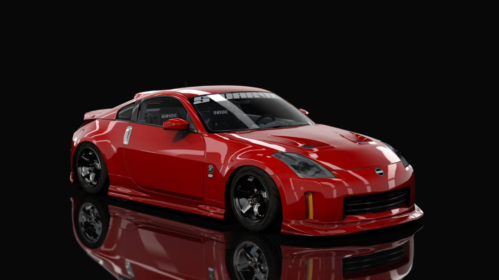 SWARM || LHD Zulu 350Z, skin Red