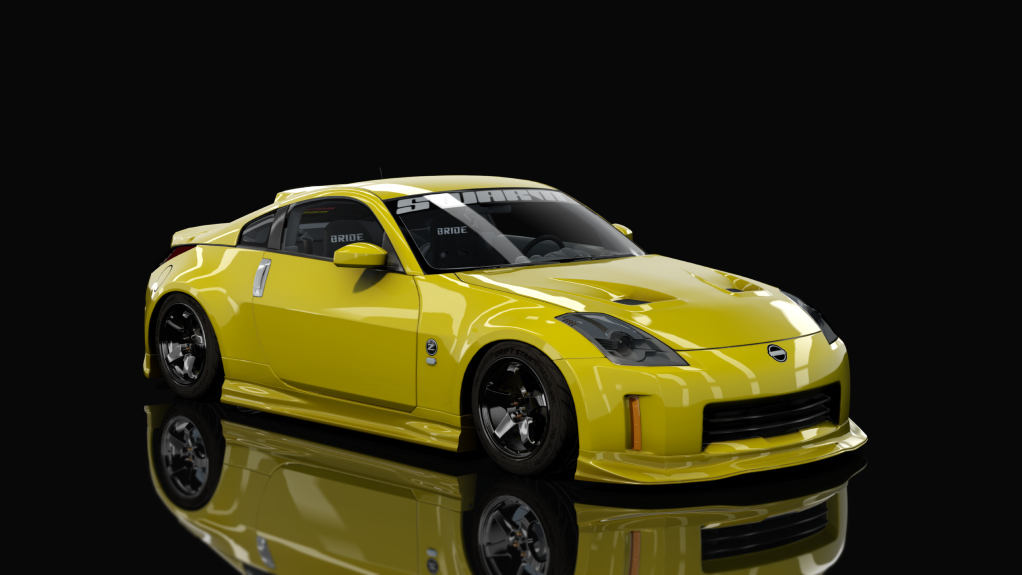 SWARM || LHD Zulu 350Z, skin Yellow