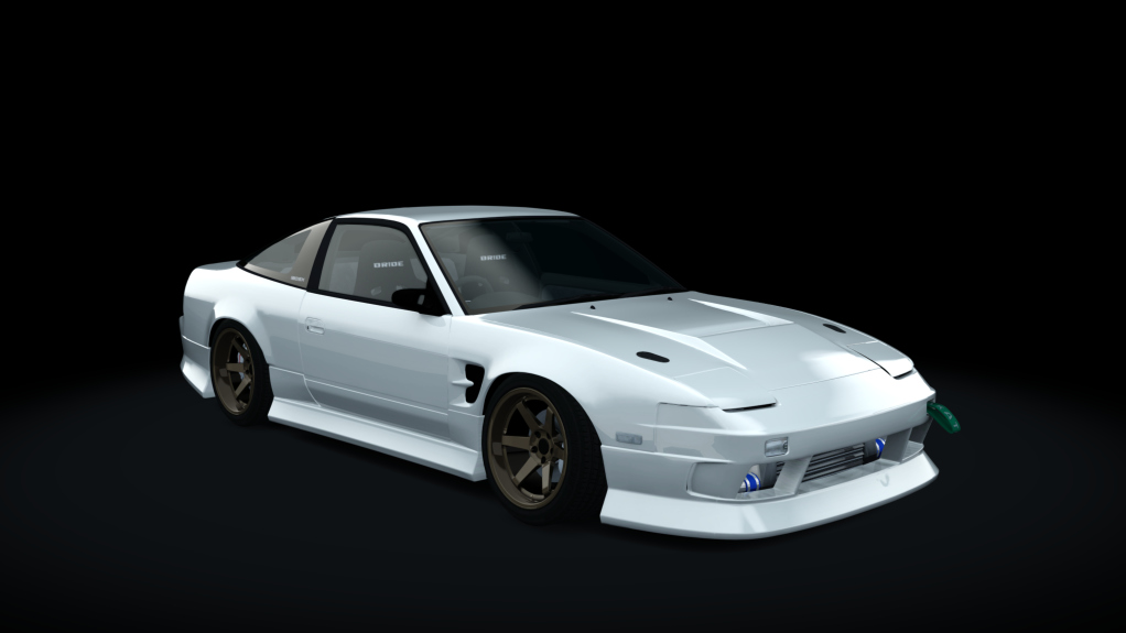 Nissan 180SX WDT Street, skin white