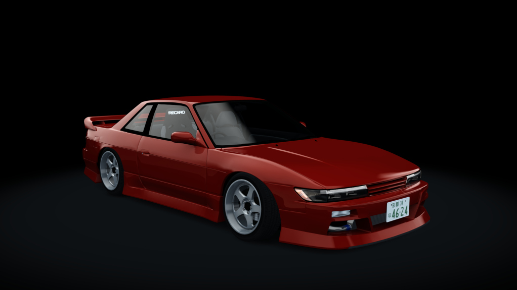 Nissan Silvia S13 WDT Street, skin red