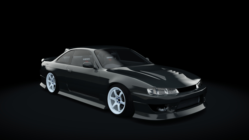 Nissan Silvia S14 WDT Street, skin Black_Pearl